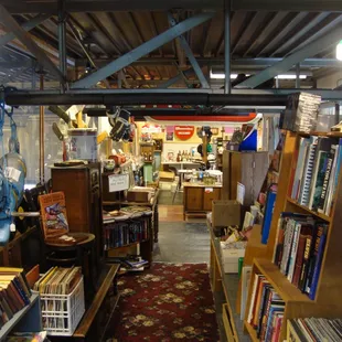 An overview of the 2nd floor balcony area.