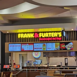 the inside of a restaurant