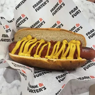 Angus Beef hotdog