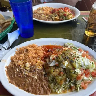 6. Frank&apos;s Enchilada Plate