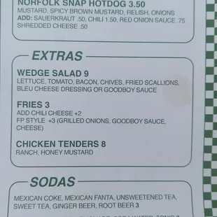 Menu 7.24