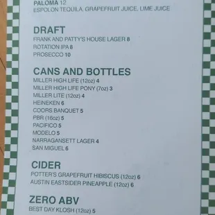 Menu 7.24