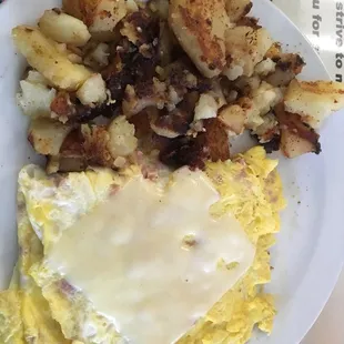 Ham and Cheese Omelet