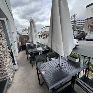 Outdoor seating