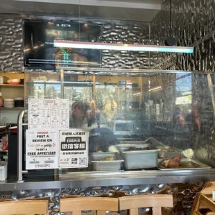 sushi and sashimi, interior