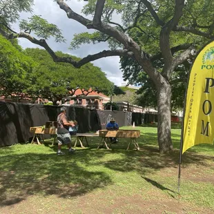 Look for the yellow flag