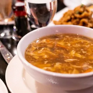 hot and sour soup.