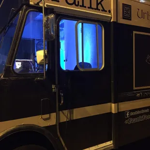 the front of the truck