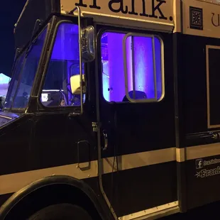 the front of the truck