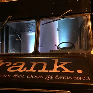 the front of the truck