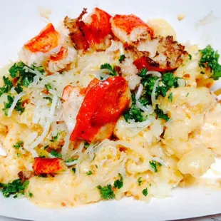 Lobster Mac N Cheese Dog