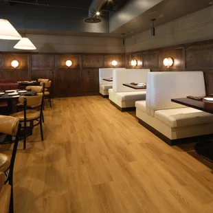 interior, sushi and sashimi