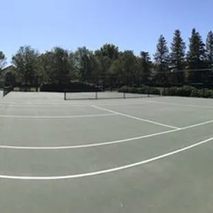 Tennis courts