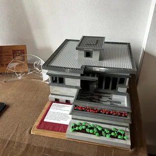 Lego model of remodeled single family