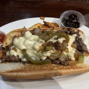 Philly Cheeseteak Sandwich