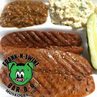 Cajun link dinner