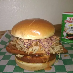 Sloppy Pig Sandwich