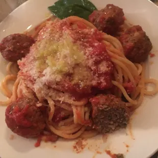 Spaghetti and Meatballs