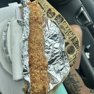 Giant Mozzarella Stick