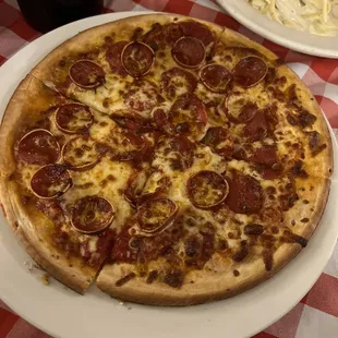 10&quot; Pizza with double pepperoni