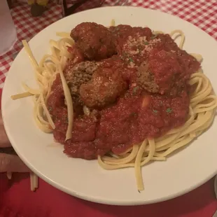 Spaghetti and Meatballs