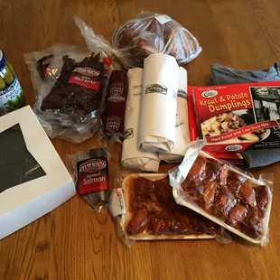 A trip to Frank Stoysich Meats always ends with purchases galore!