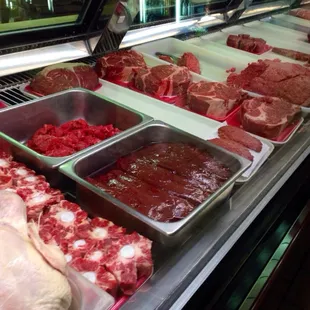 Some of their meats.