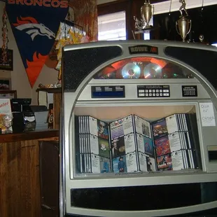 Juke box. I didn&apos;t take any more pics cuz the place is tiny, and it was packed.