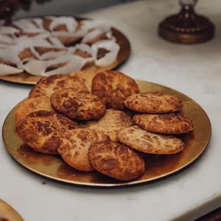 a variety of pastries