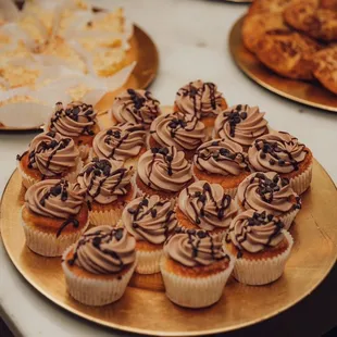 a variety of cupcakes