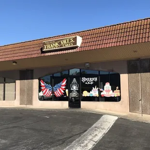 Outside front of store