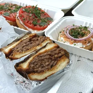 Heirloom Tomato Bagel