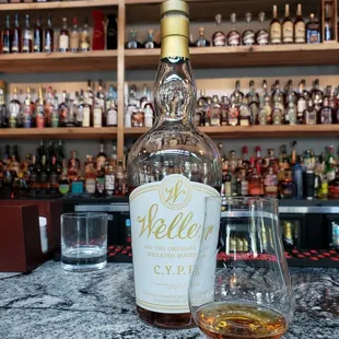 a single bottle of stella