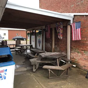 the outside of the building