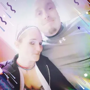a man and a woman