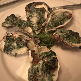 Oysters, Rockefeller