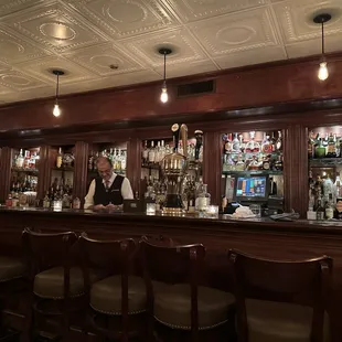 Downstairs beautiful bar