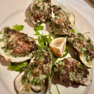 Oysters Rockefeller