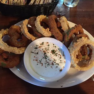 Combo Fried Pepper And Onion Rings