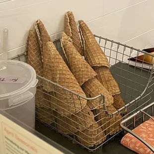 Waffle cones