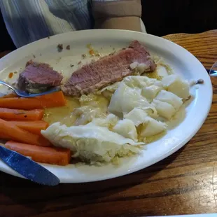 Mom&apos;s having corn beef and cabbage