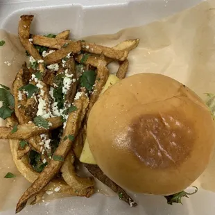 This was to go. It was delicious!!