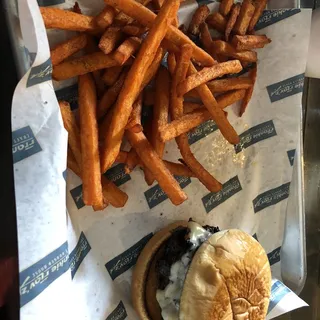 Mushroom Swiss Burger