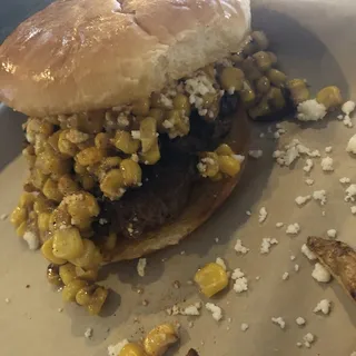 Elote Burger