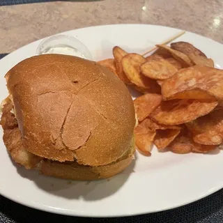 Beer Battered Fish Sandwich