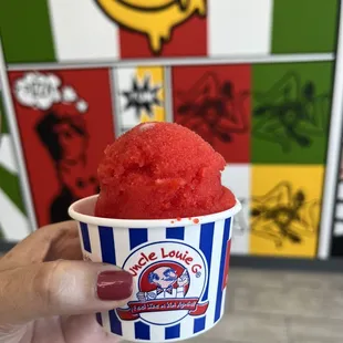 Cherry ice