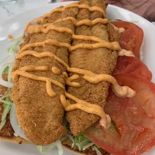 Spicy Fish Sandwich