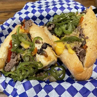 9" Cheesesteak Hoagie