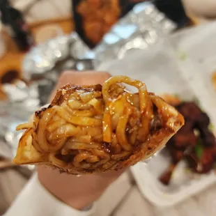 Szechwan noodle frankie