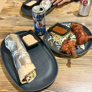 Chicken Frankie, chicken lollipop